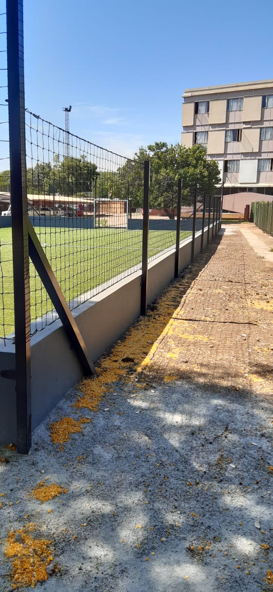 5-a-side artificial soccer pitch with netting at TUT